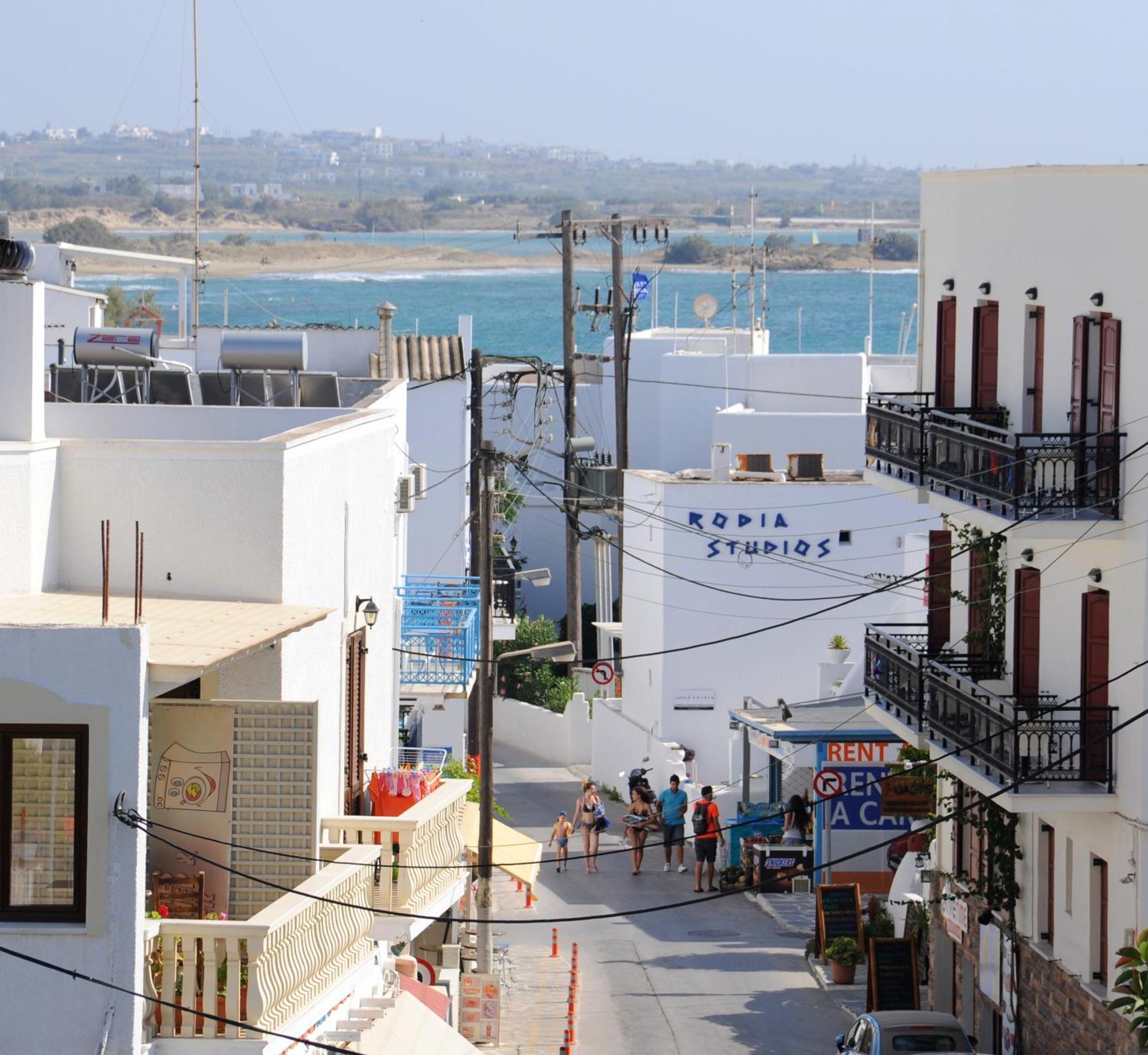 St George Beach Apartment Naxos City Exteriör bild